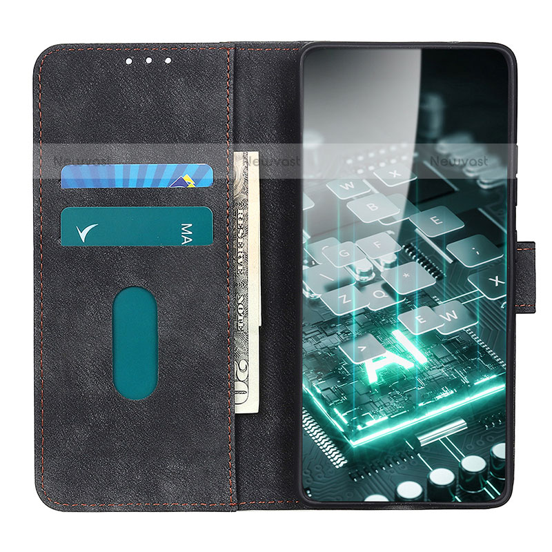 Leather Case Stands Flip Cover Holder A04D for Samsung Galaxy M32 4G