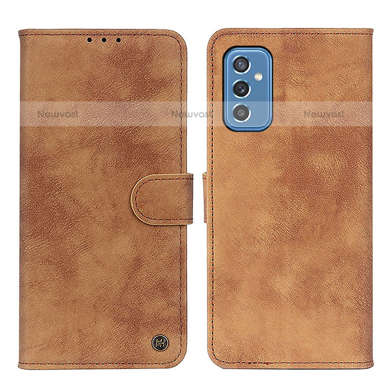 Leather Case Stands Flip Cover Holder A04D for Samsung Galaxy M52 5G