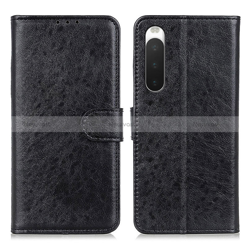 Leather Case Stands Flip Cover Holder A04D for Sony Xperia 10 V