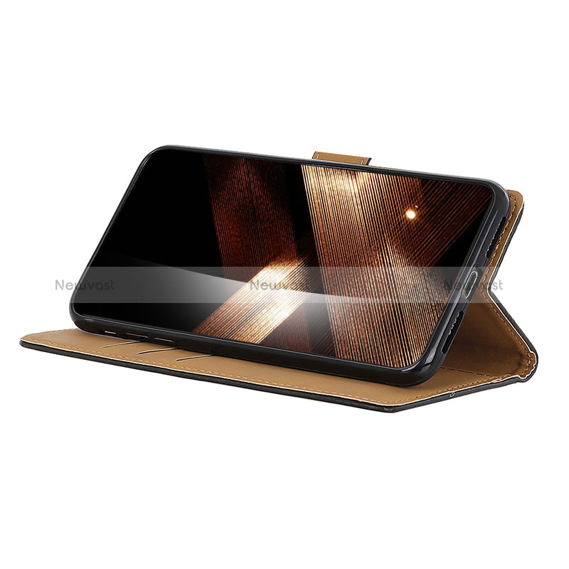 Leather Case Stands Flip Cover Holder A04D for Xiaomi Redmi 13C