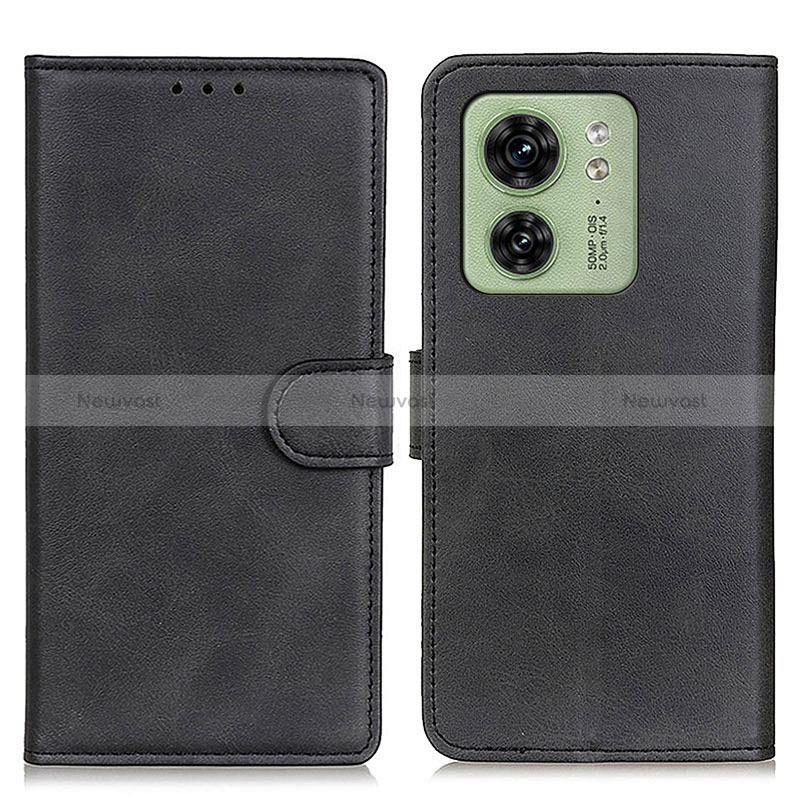 Leather Case Stands Flip Cover Holder A05D for Motorola Moto Edge 40 5G