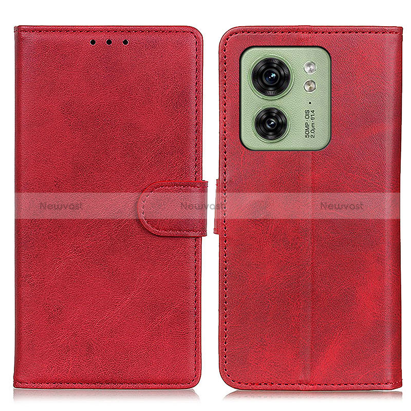 Leather Case Stands Flip Cover Holder A05D for Motorola Moto Edge 40 5G