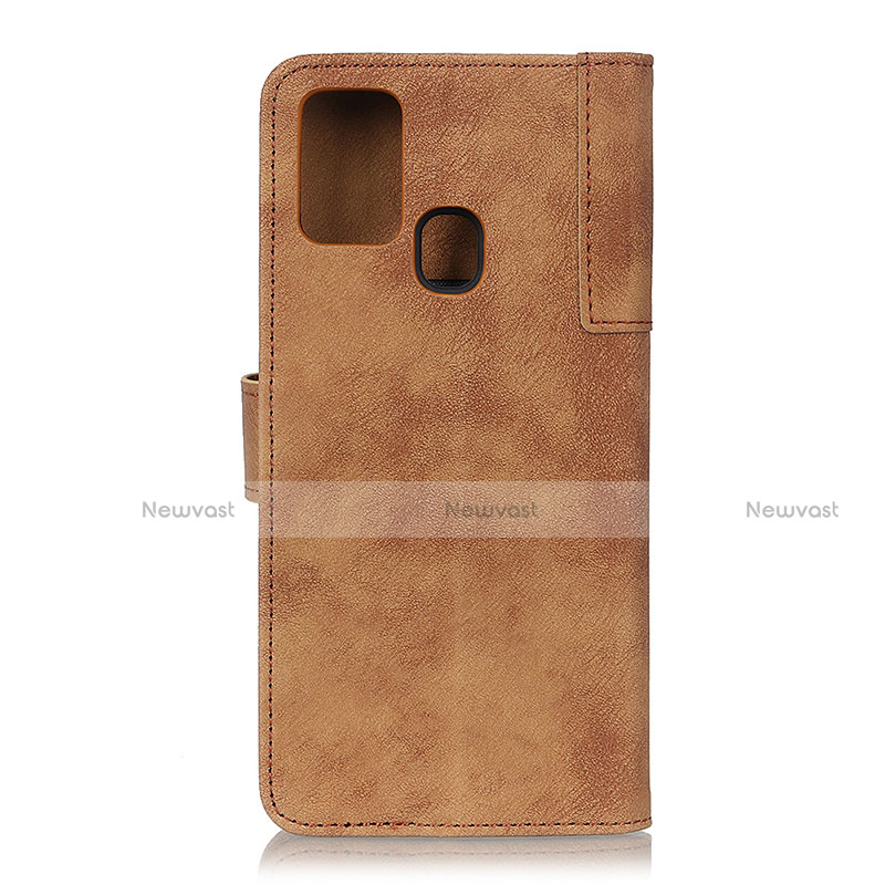 Leather Case Stands Flip Cover Holder A05D for Motorola Moto G41