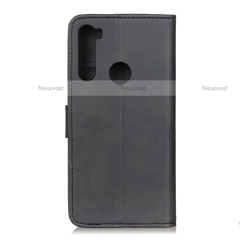 Leather Case Stands Flip Cover Holder A05D for Motorola Moto One Fusion Plus