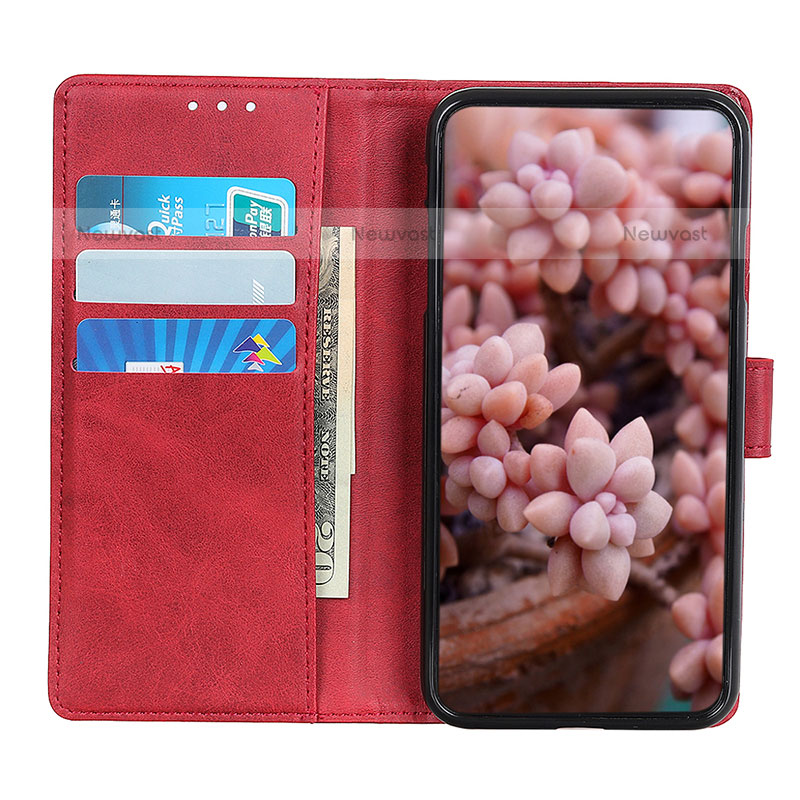 Leather Case Stands Flip Cover Holder A05D for Oppo A54 4G