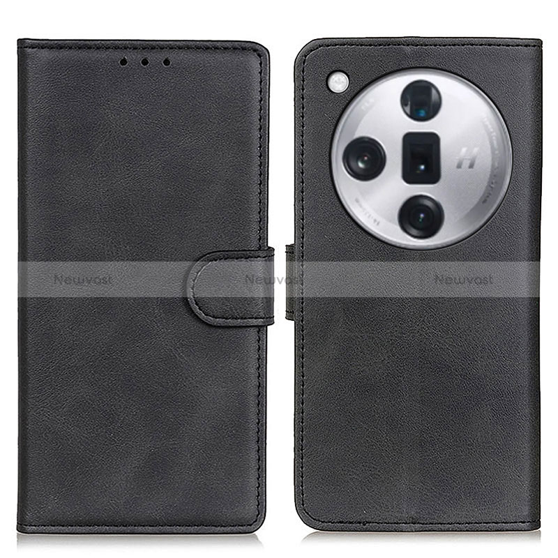 Leather Case Stands Flip Cover Holder A05D for Oppo Find X7 5G