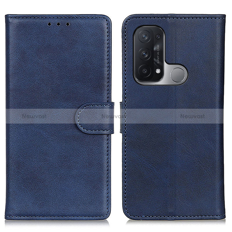 Leather Case Stands Flip Cover Holder A05D for Oppo Reno5 A