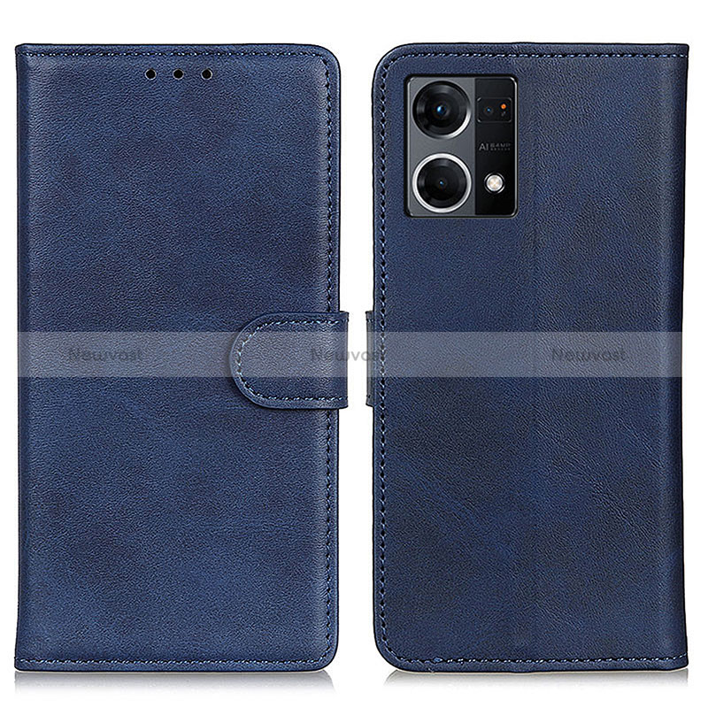 Leather Case Stands Flip Cover Holder A05D for Oppo Reno8 4G