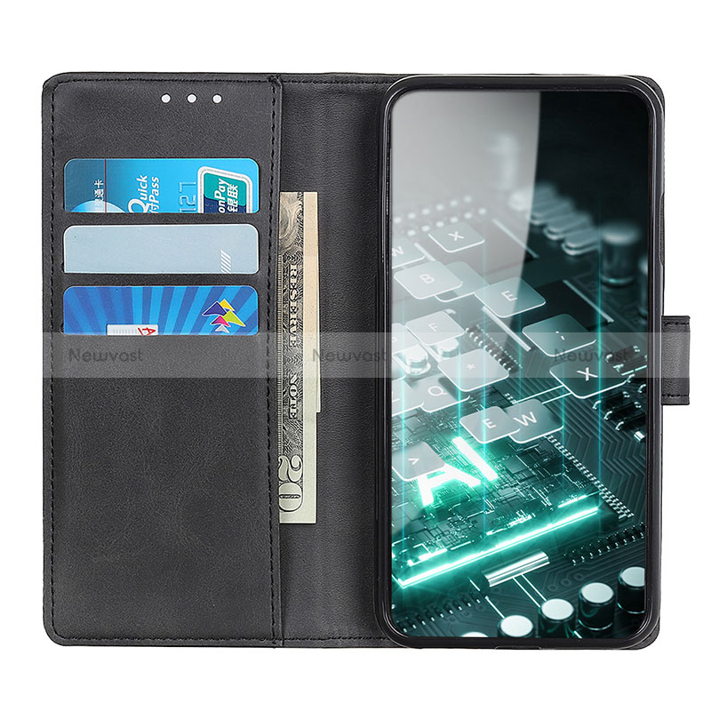 Leather Case Stands Flip Cover Holder A05D for Samsung Galaxy A03 Core