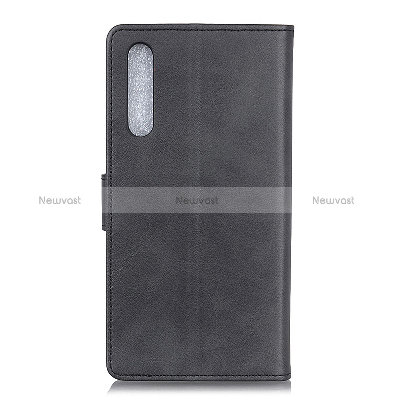 Leather Case Stands Flip Cover Holder A05D for Samsung Galaxy M02