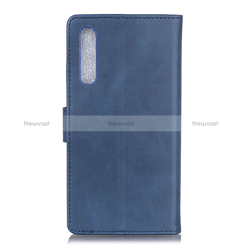 Leather Case Stands Flip Cover Holder A05D for Samsung Galaxy M02