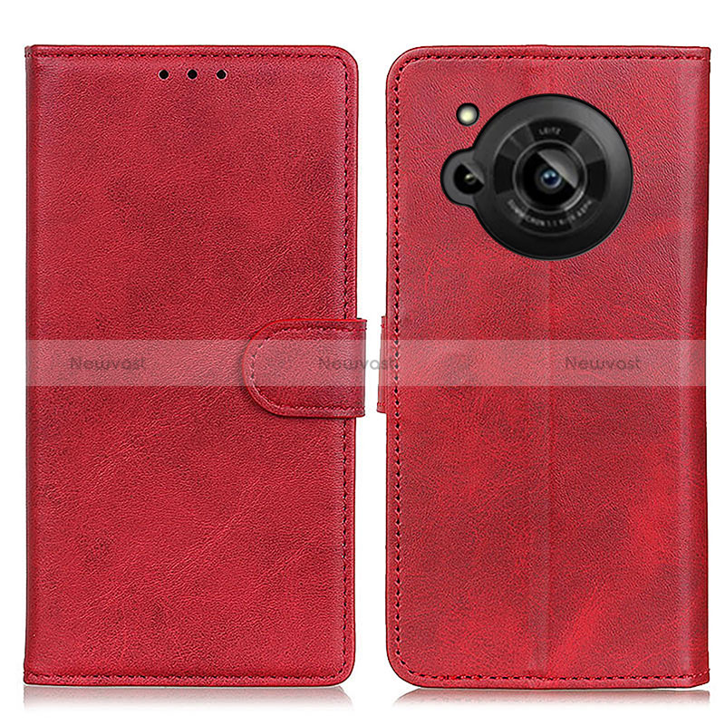 Leather Case Stands Flip Cover Holder A05D for Sharp Aquos R7