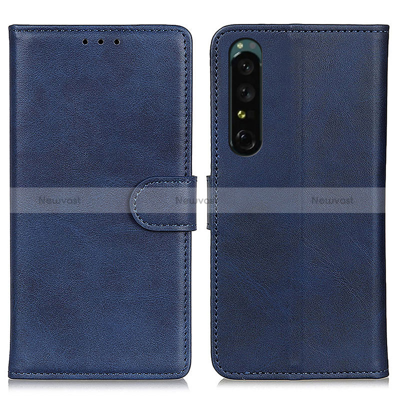 Leather Case Stands Flip Cover Holder A05D for Sony Xperia 1 IV