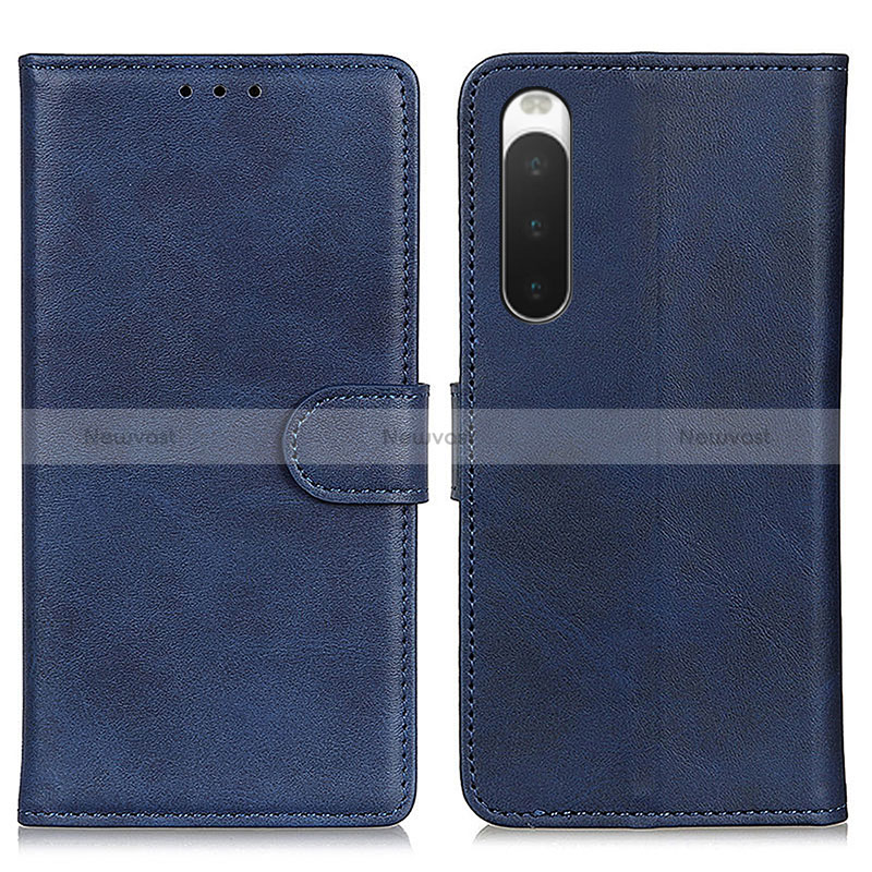 Leather Case Stands Flip Cover Holder A05D for Sony Xperia 10 IV SO-52C