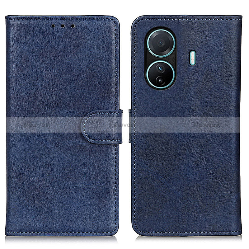 Leather Case Stands Flip Cover Holder A05D for Vivo T1 5G