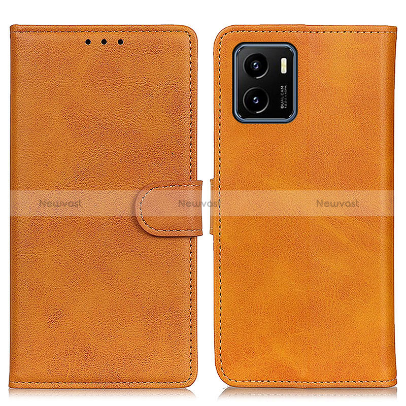 Leather Case Stands Flip Cover Holder A05D for Vivo Y15A