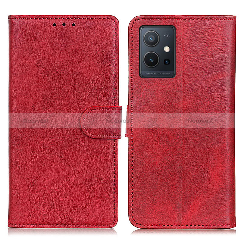 Leather Case Stands Flip Cover Holder A05D for Vivo Y33e 5G