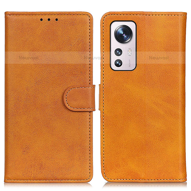 Leather Case Stands Flip Cover Holder A05D for Xiaomi Mi 12S 5G