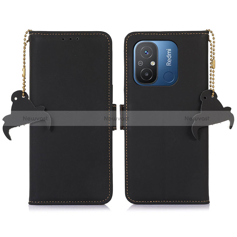 Leather Case Stands Flip Cover Holder A05D for Xiaomi Redmi 11A 4G