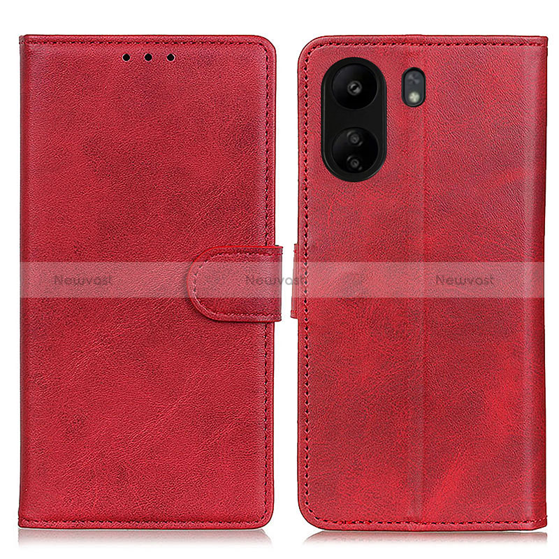 Leather Case Stands Flip Cover Holder A05D for Xiaomi Redmi 13C