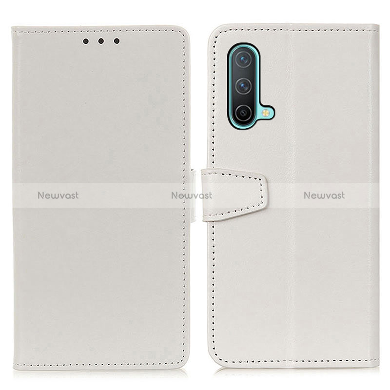 Leather Case Stands Flip Cover Holder A06D for OnePlus Nord CE 5G