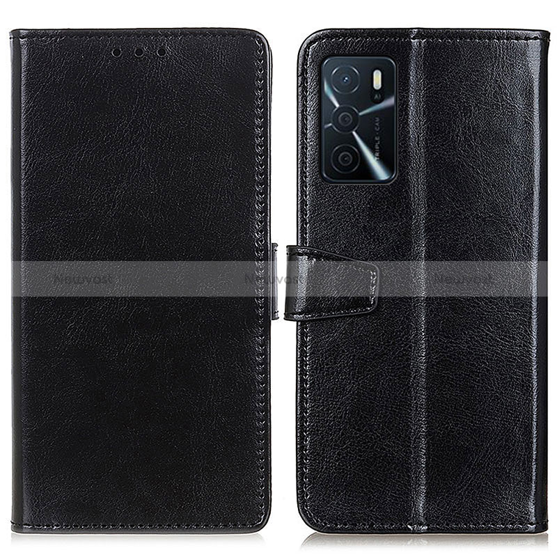 Leather Case Stands Flip Cover Holder A06D for Oppo A16s