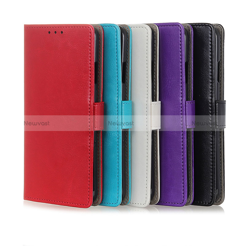 Leather Case Stands Flip Cover Holder A06D for Oppo A74 5G