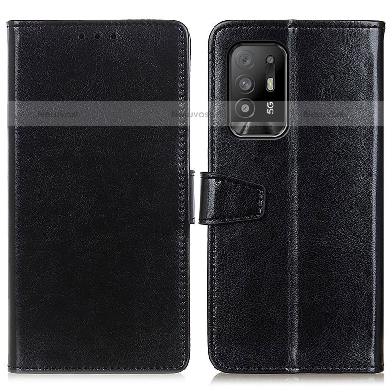 Leather Case Stands Flip Cover Holder A06D for Oppo A94 5G