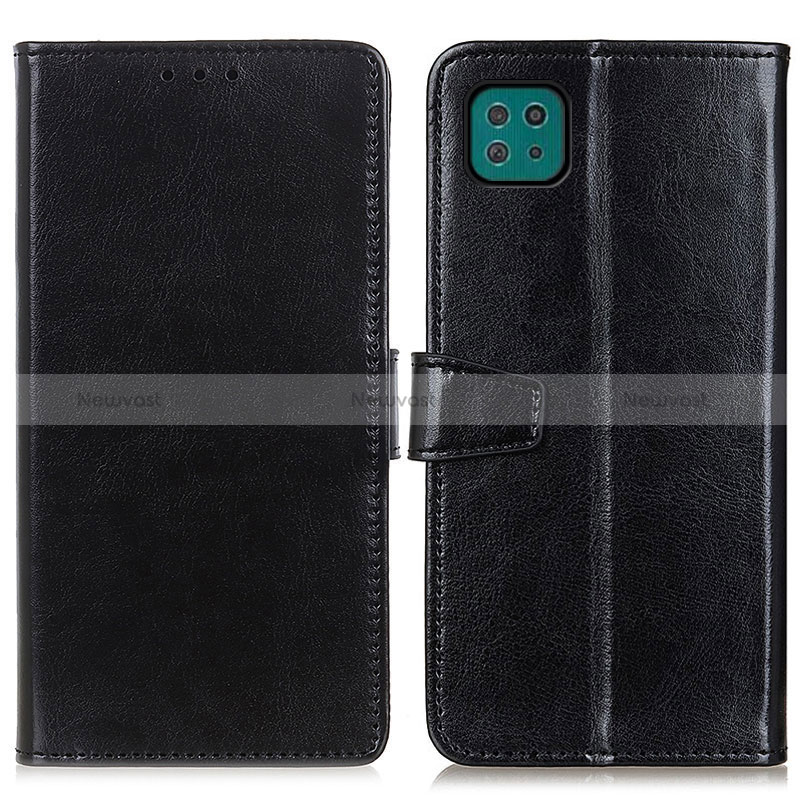 Leather Case Stands Flip Cover Holder A06D for Samsung Galaxy A22 5G