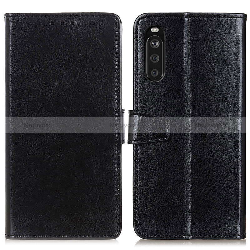 Leather Case Stands Flip Cover Holder A06D for Sony Xperia 10 III Lite