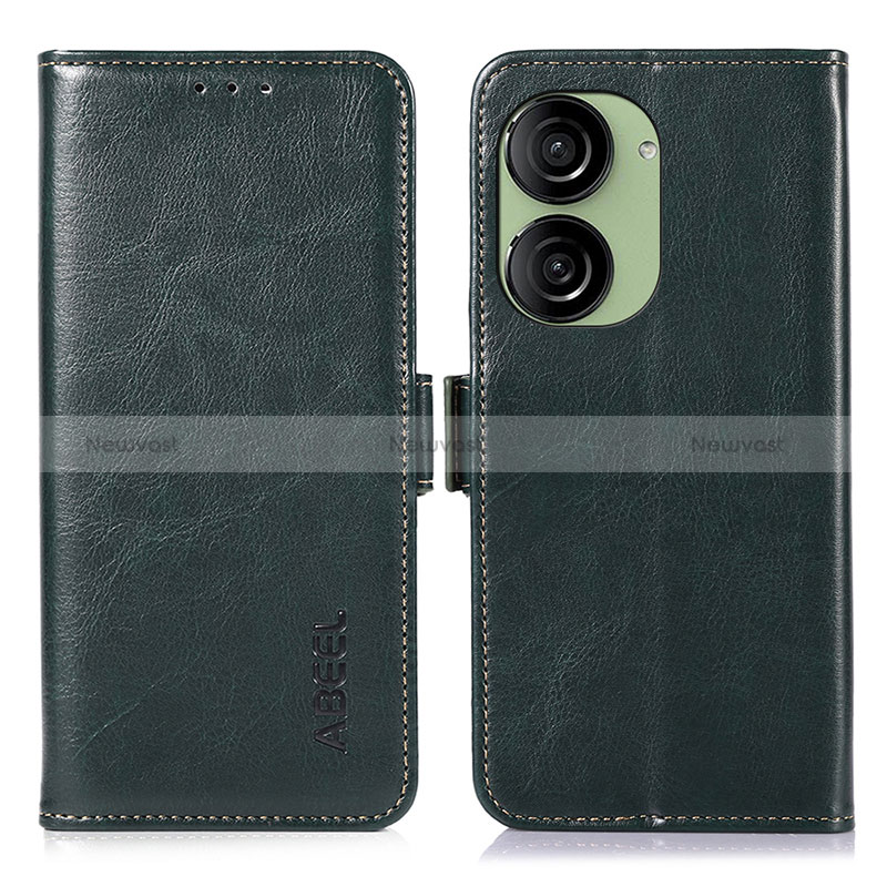 Leather Case Stands Flip Cover Holder A07D for Asus ZenFone 10