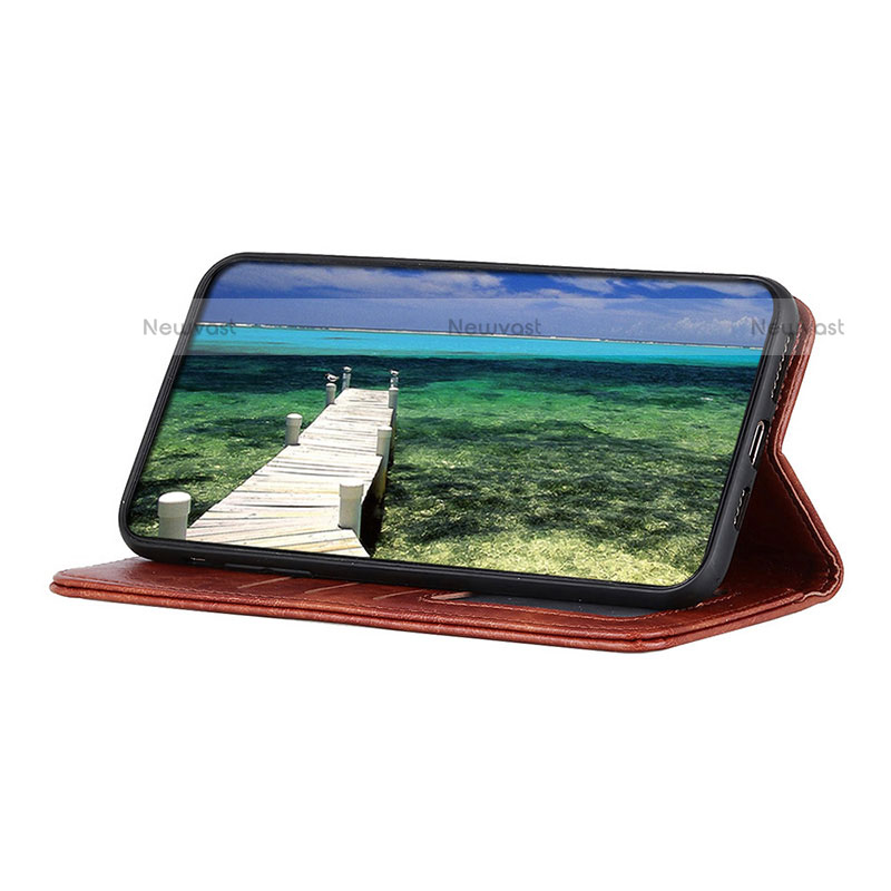 Leather Case Stands Flip Cover Holder A07D for Motorola Moto G Play Gen 2