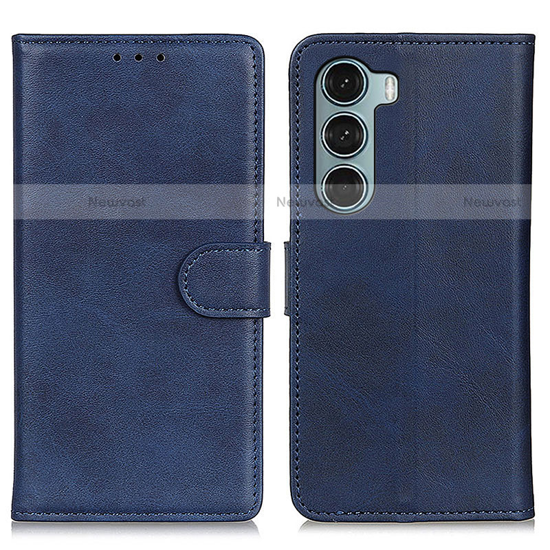 Leather Case Stands Flip Cover Holder A07D for Motorola Moto G200 5G