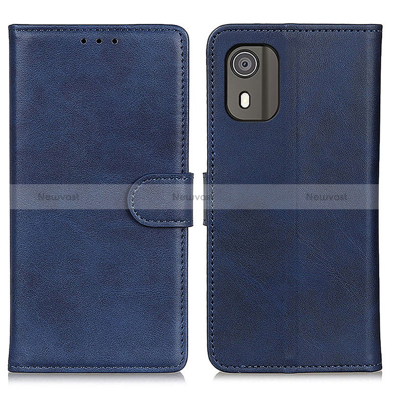 Leather Case Stands Flip Cover Holder A07D for Nokia C02