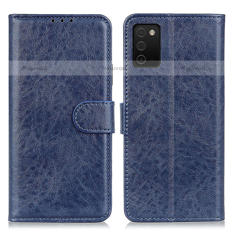 Leather Case Stands Flip Cover Holder A07D for Samsung Galaxy A02s