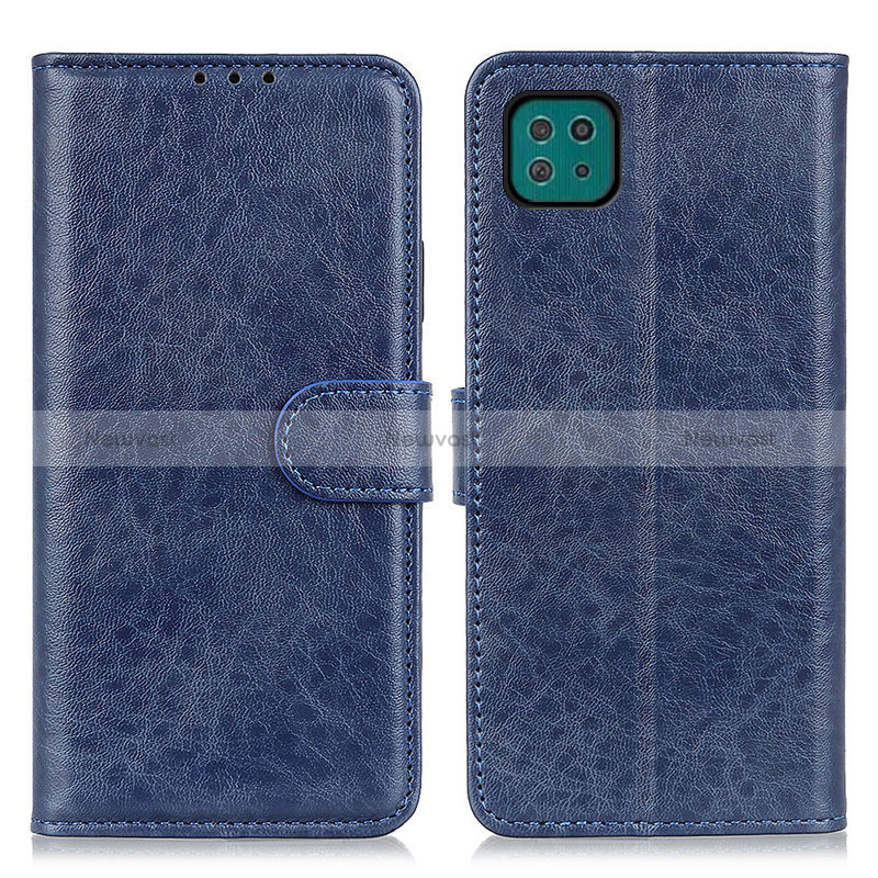 Leather Case Stands Flip Cover Holder A07D for Samsung Galaxy A22 5G