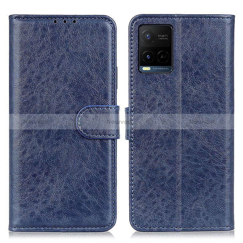 Leather Case Stands Flip Cover Holder A07D for Vivo Y21a