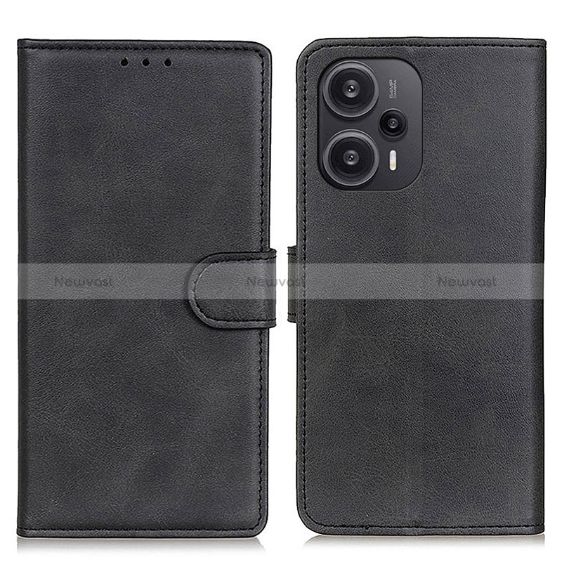 Leather Case Stands Flip Cover Holder A07D for Xiaomi Poco F5 5G