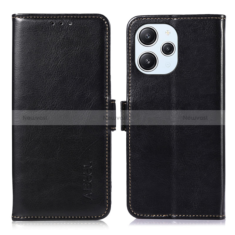 Leather Case Stands Flip Cover Holder A07D for Xiaomi Redmi 12 4G