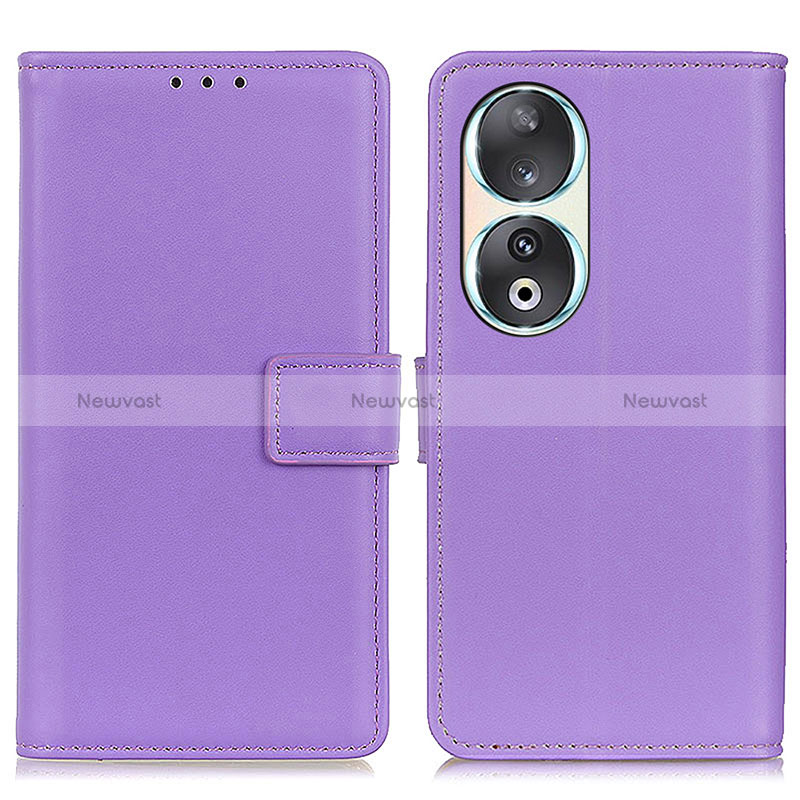 Leather Case Stands Flip Cover Holder A08D for Huawei Honor 90 5G