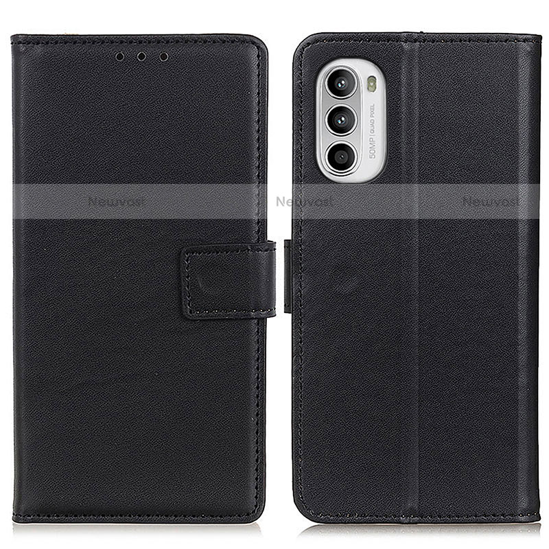 Leather Case Stands Flip Cover Holder A08D for Motorola Moto Edge (2022) 5G