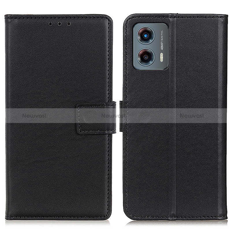 Leather Case Stands Flip Cover Holder A08D for Motorola Moto G 5G (2023)