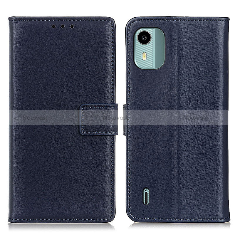 Leather Case Stands Flip Cover Holder A08D for Nokia C12 Plus