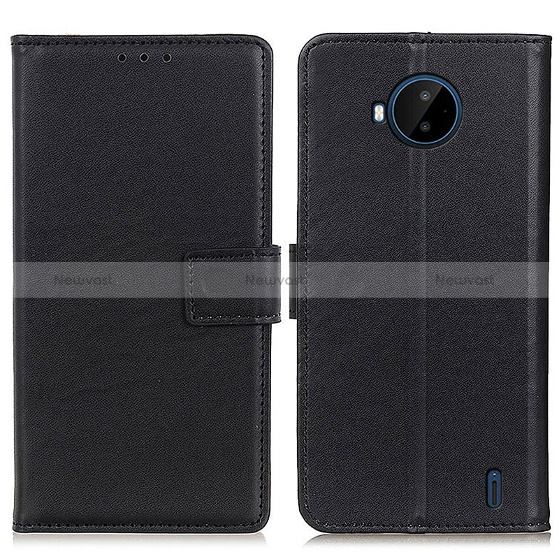 Leather Case Stands Flip Cover Holder A08D for Nokia C20 Plus