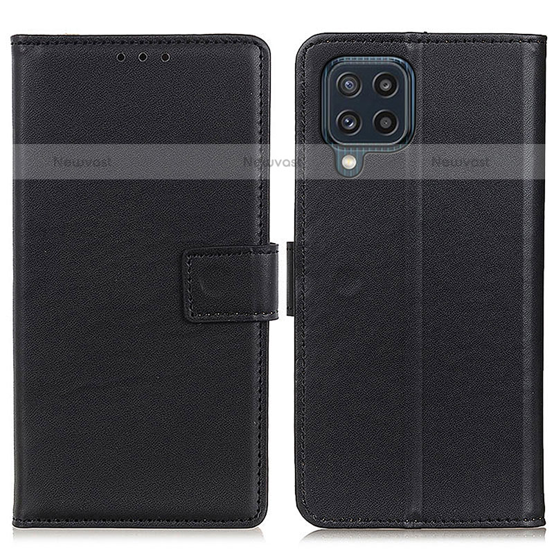 Leather Case Stands Flip Cover Holder A08D for Samsung Galaxy M32 4G