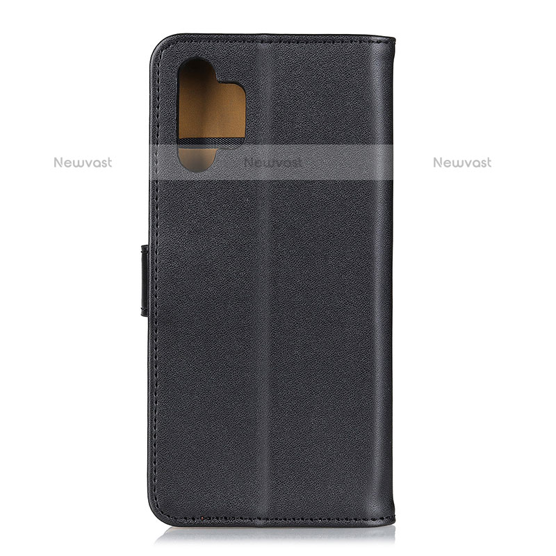 Leather Case Stands Flip Cover Holder A08D for Samsung Galaxy M32 5G