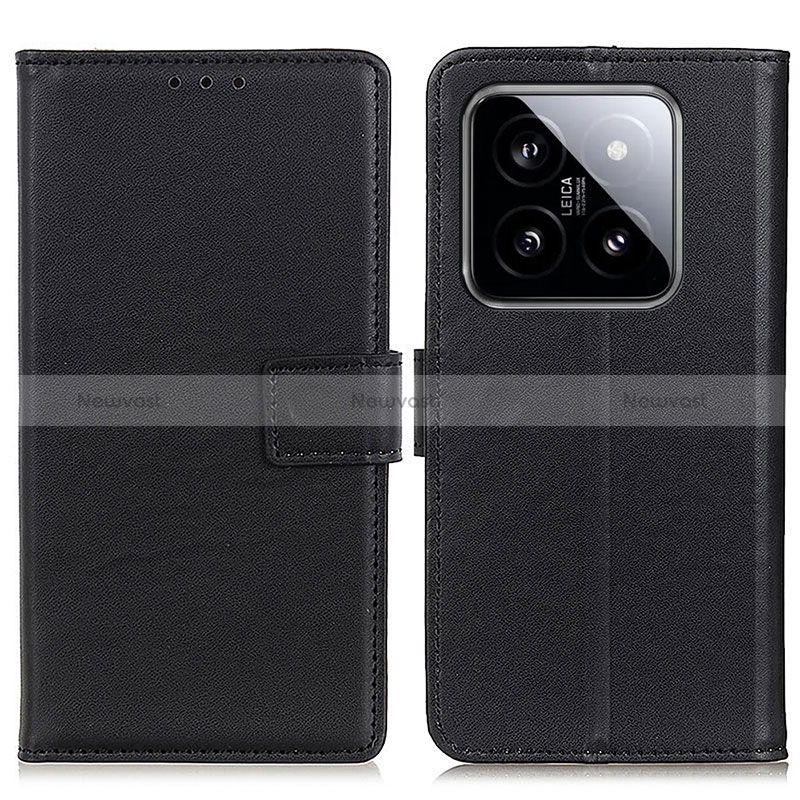 Leather Case Stands Flip Cover Holder A08D for Xiaomi Mi 14 5G