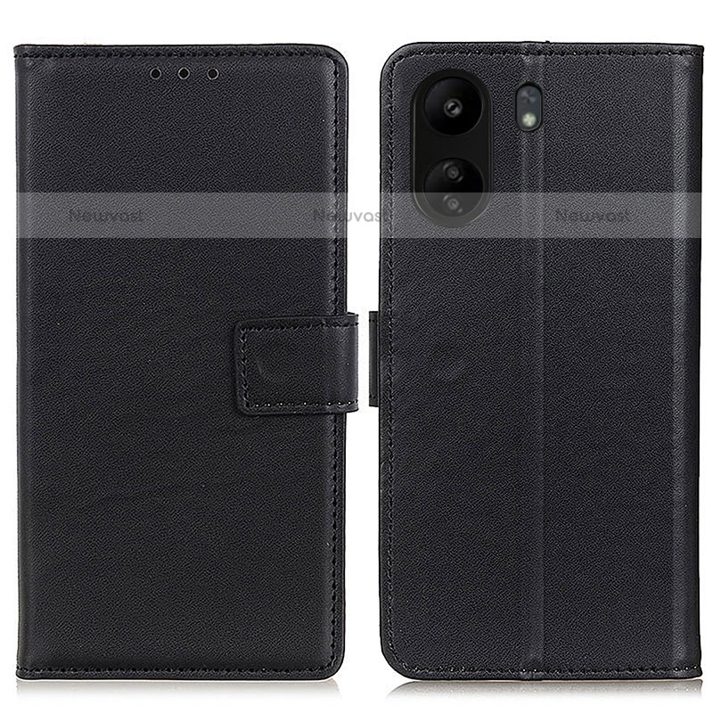 Leather Case Stands Flip Cover Holder A08D for Xiaomi Poco C65