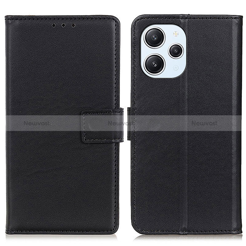 Leather Case Stands Flip Cover Holder A08D for Xiaomi Redmi 12 4G