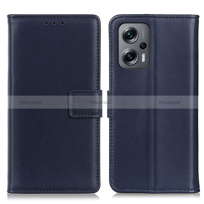 Leather Case Stands Flip Cover Holder A08D for Xiaomi Redmi Note 12 Turbo 5G